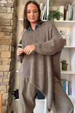  Big Softie Super Slant Knit Jumper Earth /12=